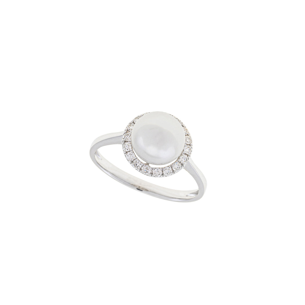 Pearl Ring. Diamond and pearl ring. Fresh water pearl. Pearl ring for gift. Anatol jewellery. Δαχτυλίδι με μαργαριτάρι. Δαχτυλίδι με πέρλα.
