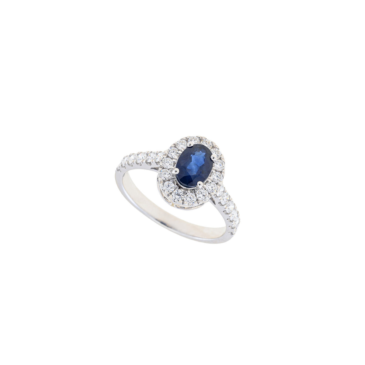 Sapphire and Diamond Ring