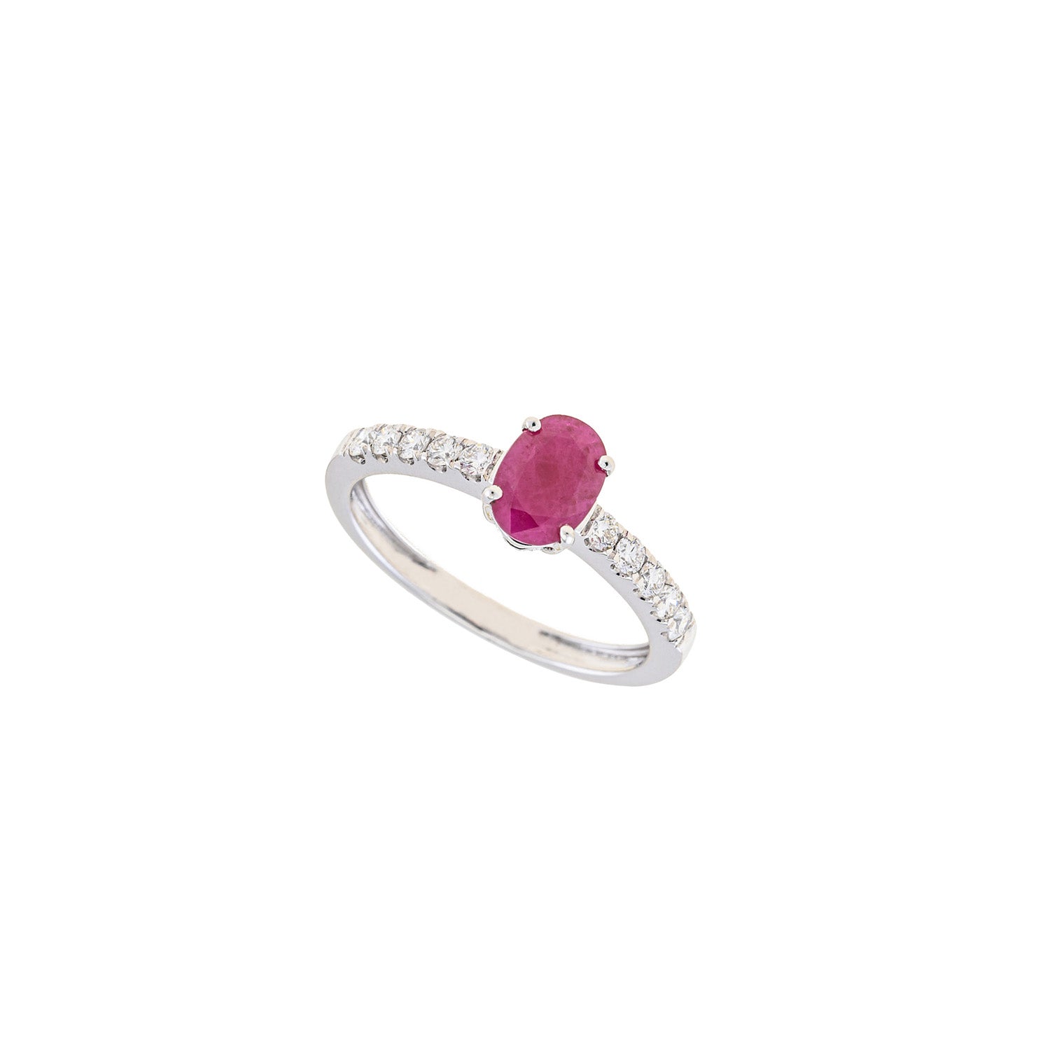 Oval Ruby Ring
