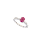 Oval Ruby Ring
