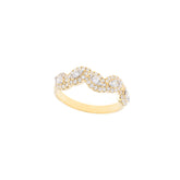 Zig Zag Eternity Ring