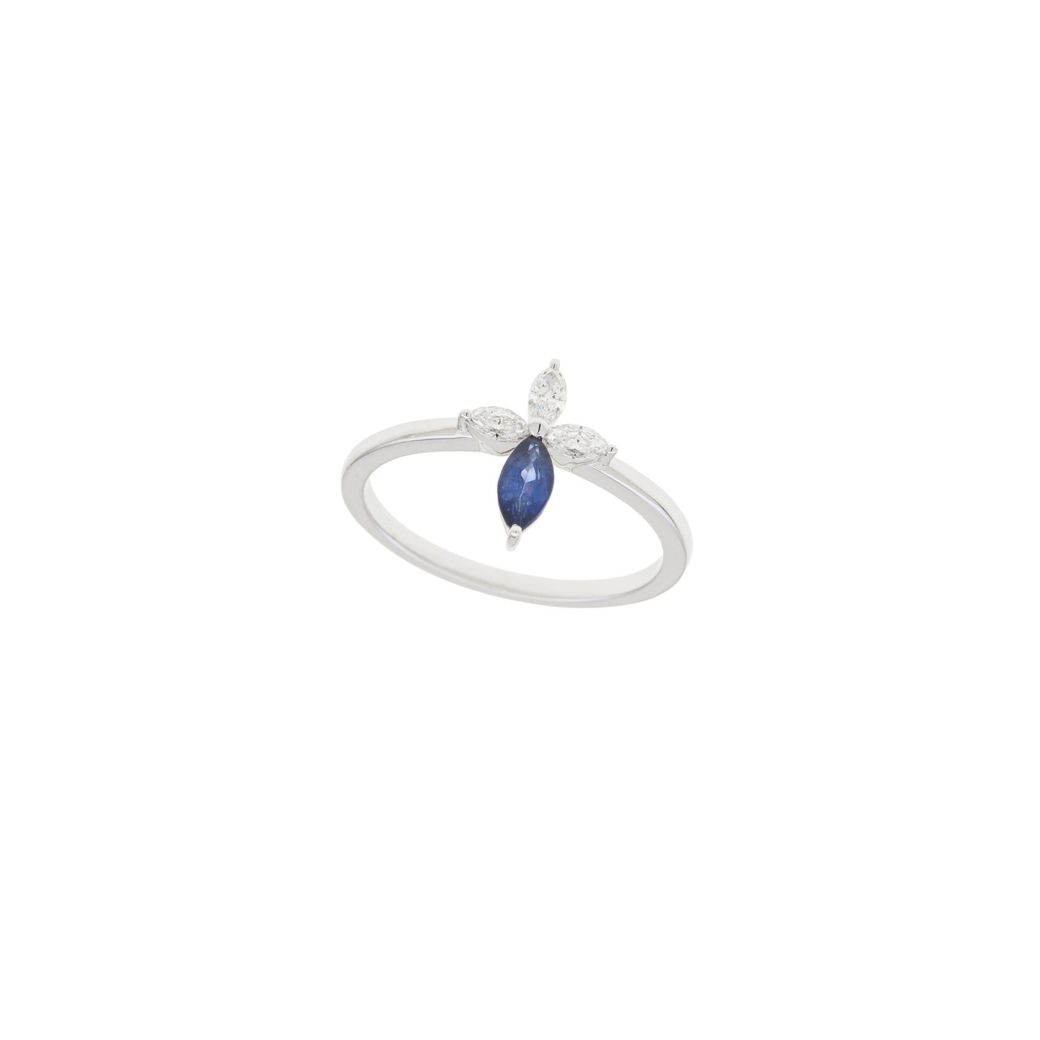 Blue Point Cross Ring