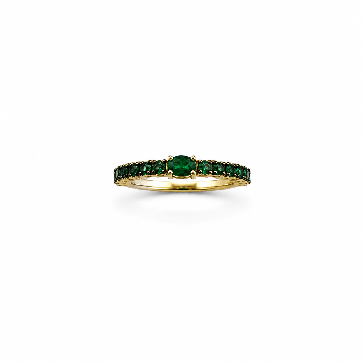 Emerald Eternity Ring