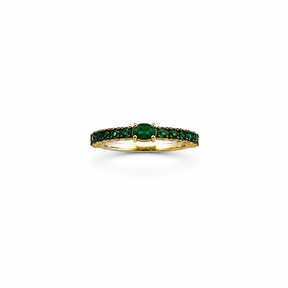 Emerald Eternity Ring