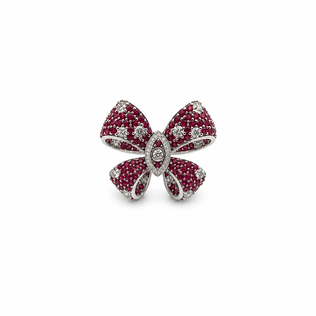 Red Eye Bow Ring