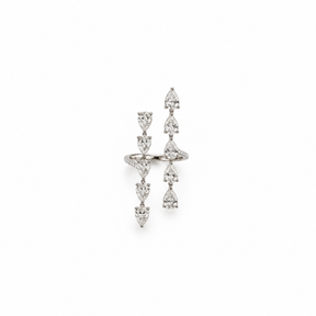 Two lane Diamond Ring
