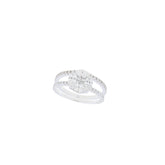 Round Multi Diamond Band Ring