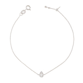 Pear Diamond Bracelet