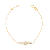 Hearts Aligned Bracelet