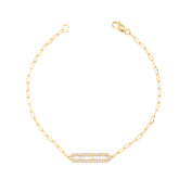 Bar on Chains Bracelet