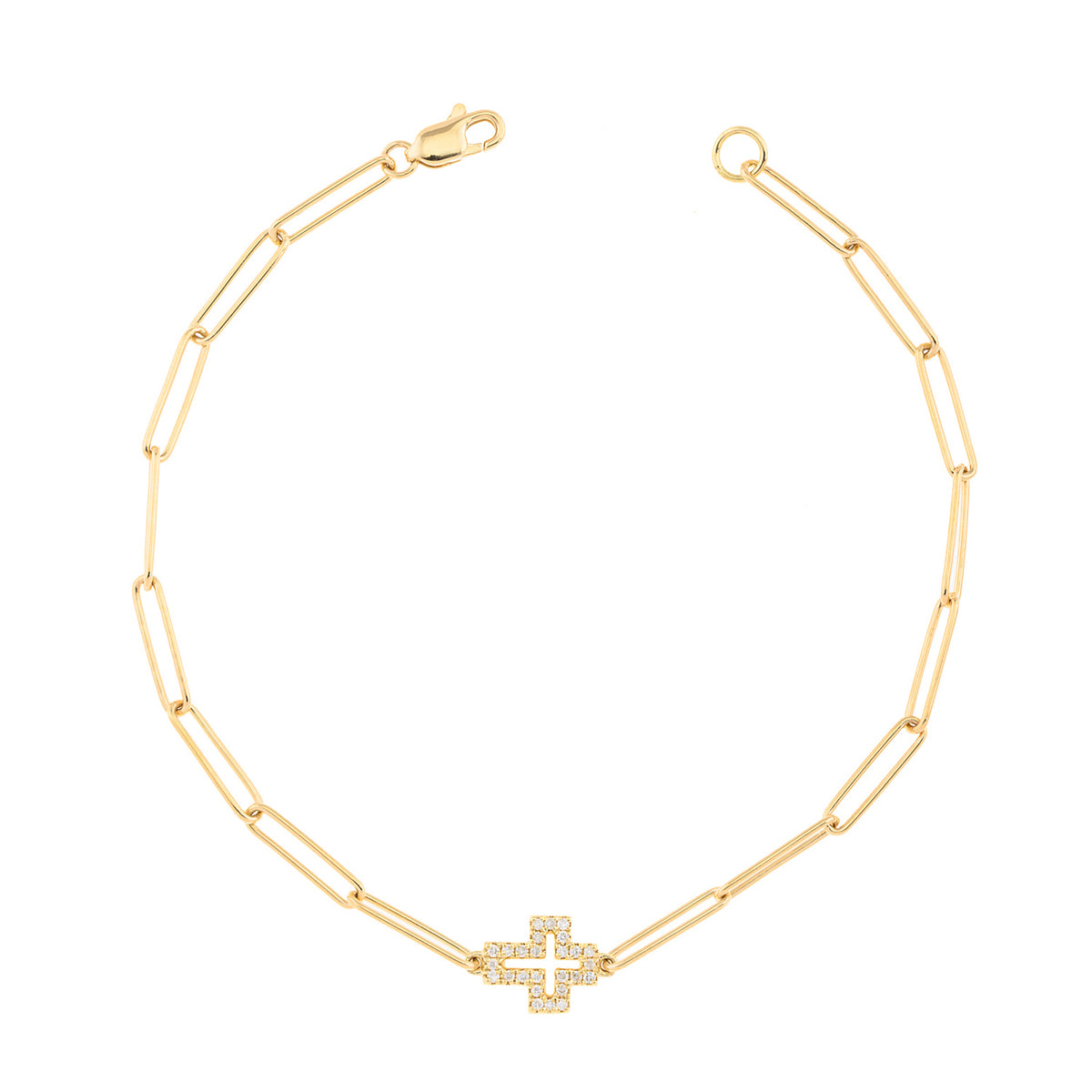 Cross Chain Bracelet