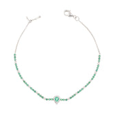 Emerald Sand Bracelet