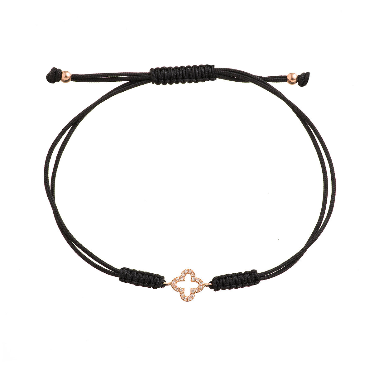 Cord bracelet. Diamond charm cord bracelet. Gold and diamond bracelet. Bracelet with charm and cord. Colourful cord bracelet. Anatol Jewellery. Χρυσά κοσμήματα. Βραχιόλι με κορδόνι. Χρυσό βραχιόλι με μπριγιάν. Κοσμήματα Κηφισιά.