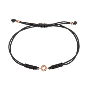 Hollow Diamond Circle Macrame