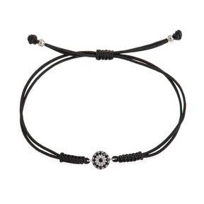 Black Sapphire Eye Bracelet
