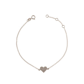 Heart Chain Bracelet - Anatol Jewelry