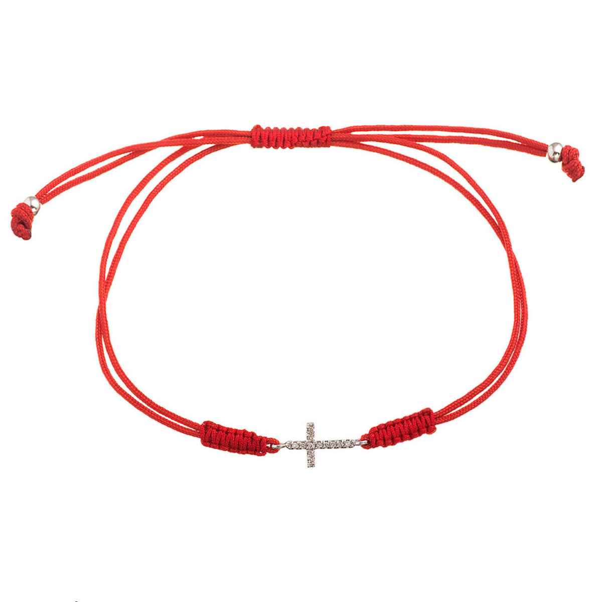 Diamond Cross Bracelet