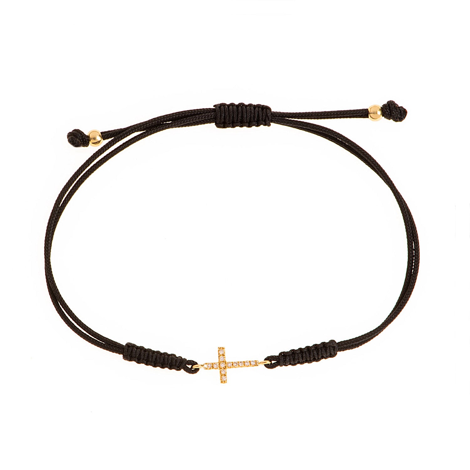 Diamond Cross Bracelet