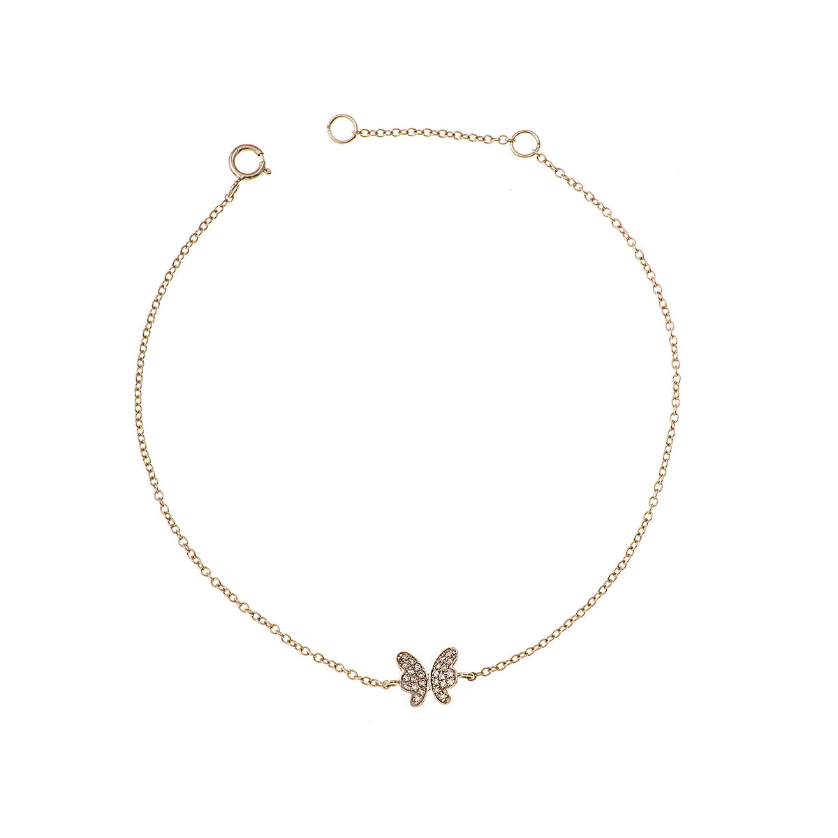 Diamond Butterfly Bracelet - Anatol Jewelry