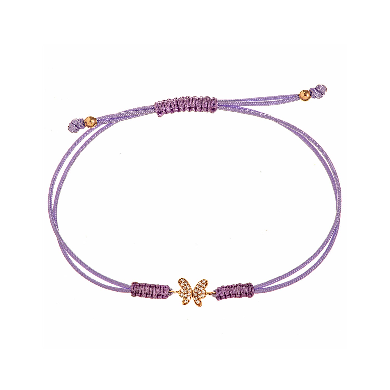 Butterfly Cord Bracelet
