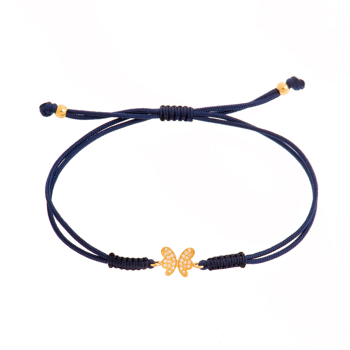 Butterfly Cord Bracelet