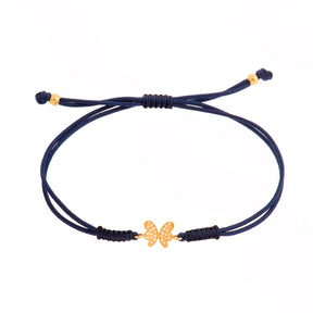 Butterfly Cord Bracelet