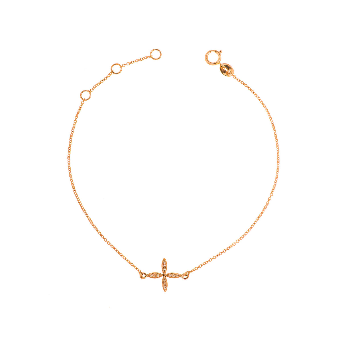 Pointy Flower Bracelet - Anatol Jewelry