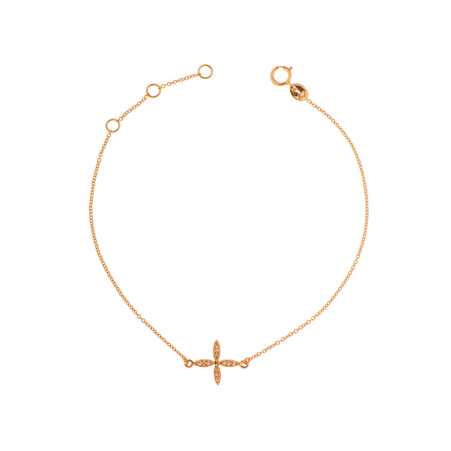 Pointy Flower Bracelet - Anatol Jewelry