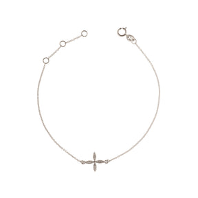 Pointy Flower Bracelet - Anatol Jewelry