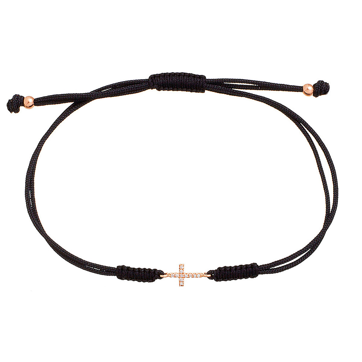 Cord bracelet. Diamond charm cord bracelet. Gold and diamond bracelet. Bracelet with charm and cord. Colourful cord bracelet. Anatol Jewellery. Χρυσά κοσμήματα. Βραχιόλι με κορδόνι. Χρυσό βραχιόλι με μπριγιάν. Κοσμήματα Κηφισιά.