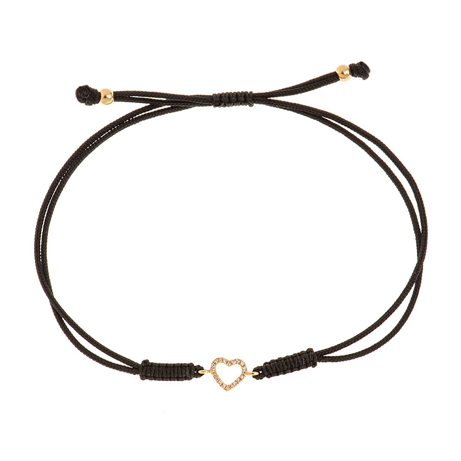 Diamond Heart Macrame - Anatol Jewelry