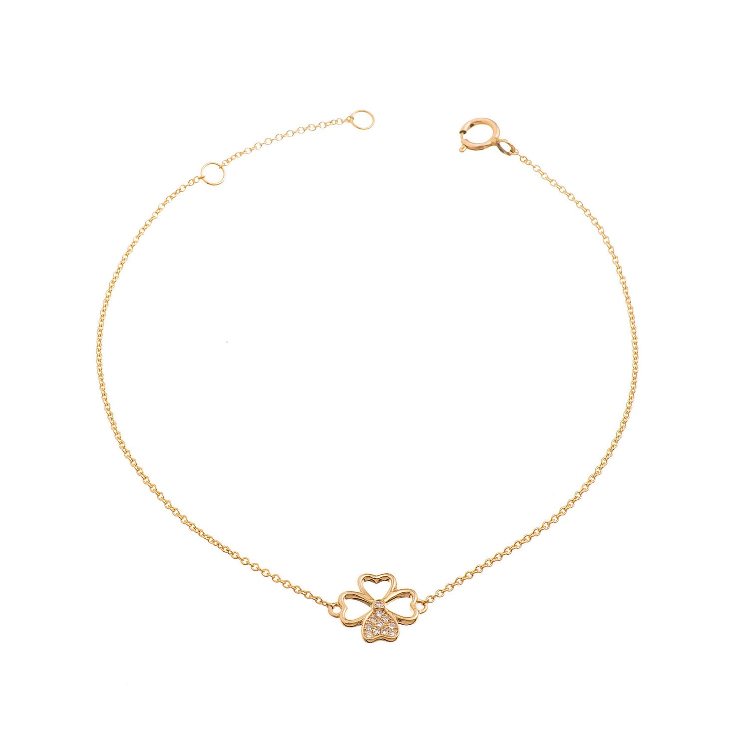 Diamond bracelet. Gift Bracelet. Perfect bracelet for present. Precious stone bracelet. Chain Bracelet. Bangle Bracelet. Anatol jewelry. Fine Jewelry. Golden Hall. Kifissia. Βραχιόλι με διαμάντια. Βραχιόλι για δώρο. Βραχιόλι χειροπέδα. Ζαφείρια. Ρουμπίνια. Σμαράγδια. Athens. Bracelet for baby. Four leaf clover bracelet