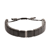 Diamond Bar Ceramic Bracelet