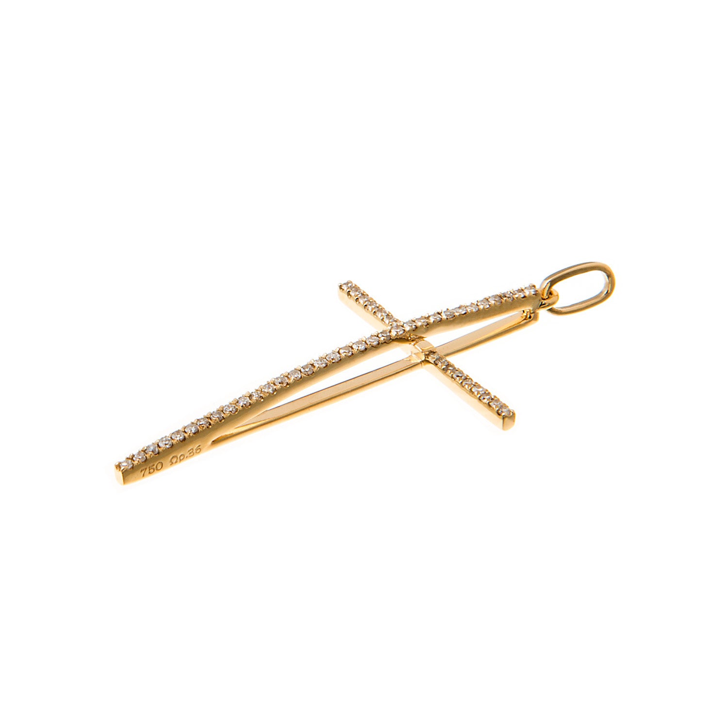 Diamond Cross Pendant