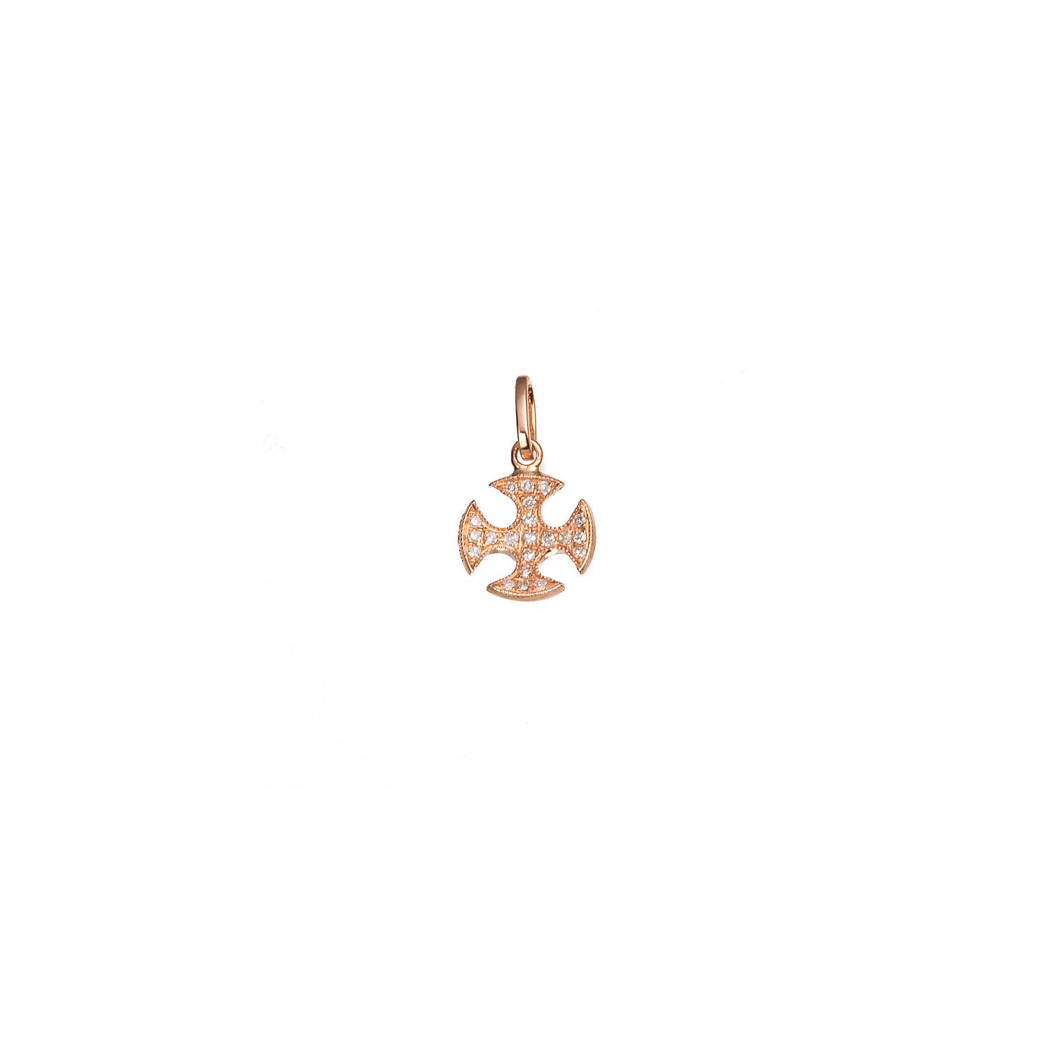 Concave Diamond Cross - Anatol Jewelry