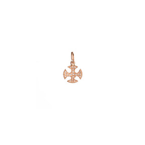 Concave Diamond Cross - Anatol Jewelry