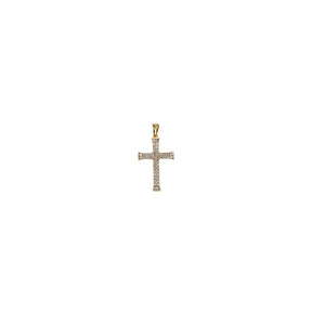 Diamond Cross. Gold and diamond cross. Cross for christening. Cross for baptism. Fine jewellery. Anatol jewellery. Χρυσά κοσμήματα. Κοσμήματα Κηφισιά. Σταυρός χρυσός. Σταυρός με διαμάντια. Βαφτιστικός σταυρός. Σταυρός για βάφτιση.  Σταυρός με μπριγιάν. 