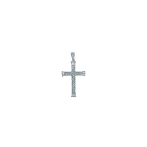 Diamond Cross. Gold and diamond cross. Cross for christening. Cross for baptism. Fine jewellery. Anatol jewellery. Χρυσά κοσμήματα. Κοσμήματα Κηφισιά. Σταυρός χρυσός. Σταυρός με διαμάντια. Βαφτιστικός σταυρός. Σταυρός για βάφτιση.  Σταυρός με μπριγιάν. 