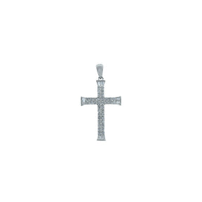 Diamond Cross. Gold and diamond cross. Cross for christening. Cross for baptism. Fine jewellery. Anatol jewellery. Χρυσά κοσμήματα. Κοσμήματα Κηφισιά. Σταυρός χρυσός. Σταυρός με διαμάντια. Βαφτιστικός σταυρός. Σταυρός για βάφτιση.  Σταυρός με μπριγιάν. 