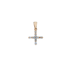 Diamond Cross. Gold and diamond cross. Cross for christening. Cross for baptism. Fine jewellery. Anatol jewellery. Χρυσά κοσμήματα. Κοσμήματα Κηφισιά. Σταυρός χρυσός. Σταυρός με διαμάντια. Βαφτιστικός σταυρός. Σταυρός για βάφτιση.  Σταυρός με μπριγιάν. 