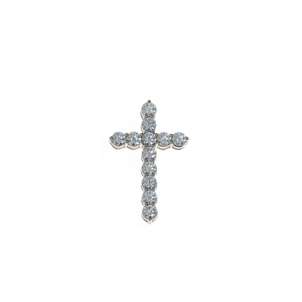 Diamond Cross. Gold and diamond cross. Cross for christening. Cross for baptism. Fine jewellery. Anatol jewellery. Χρυσά κοσμήματα. Κοσμήματα Κηφισιά. Σταυρός χρυσός. Σταυρός με διαμάντια. Βαφτιστικός σταυρός. Σταυρός για βάφτιση.  Σταυρός με μπριγιάν. 