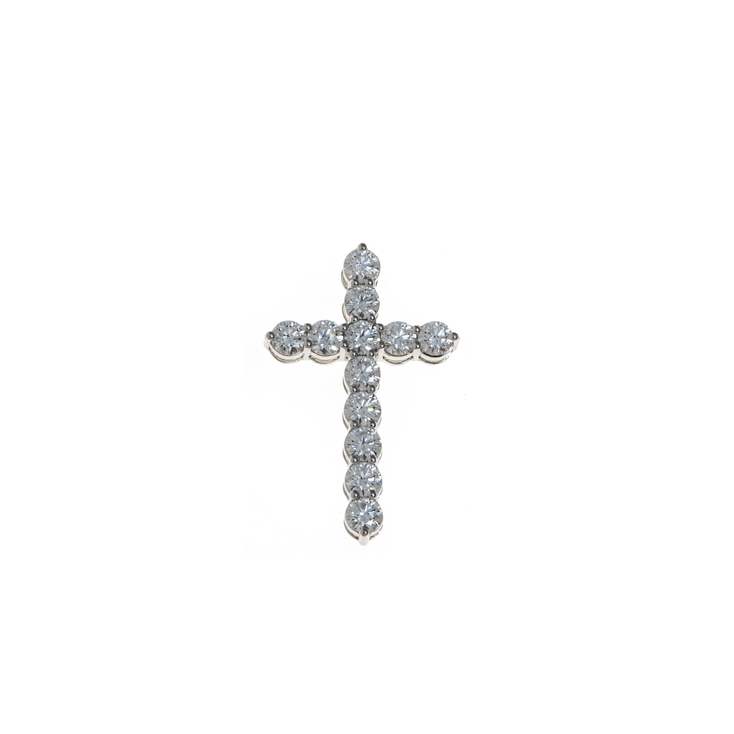 Diamond Cross. Gold and diamond cross. Cross for christening. Cross for baptism. Fine jewellery. Anatol jewellery. Χρυσά κοσμήματα. Κοσμήματα Κηφισιά. Σταυρός χρυσός. Σταυρός με διαμάντια. Βαφτιστικός σταυρός. Σταυρός για βάφτιση.  Σταυρός με μπριγιάν. 