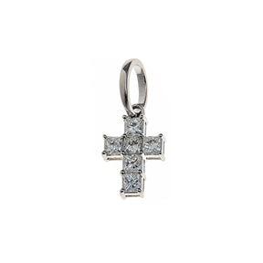 Diamond Cross. Gold and diamond cross. Cross for christening. Cross for baptism. Fine jewellery. Anatol jewellery. Χρυσά κοσμήματα. Κοσμήματα Κηφισιά. Σταυρός χρυσός. Σταυρός με διαμάντια. Βαφτιστικός σταυρός. Σταυρός για βάφτιση.  Σταυρός με μπριγιάν. 