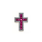Diamond Cross. Gold and diamond cross. Cross for christening. Cross for baptism. Fine jewellery. Anatol jewellery. Χρυσά κοσμήματα. Κοσμήματα Κηφισιά. Σταυρός χρυσός. Σταυρός με διαμάντια. Βαφτιστικός σταυρός. Σταυρός για βάφτιση.  Σταυρός με μπριγιάν. 