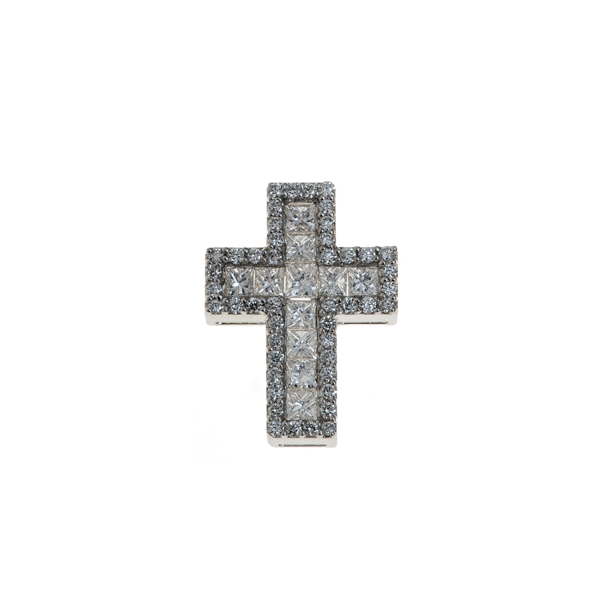 Diamond Cross. Gold and diamond cross. Cross for christening. Cross for baptism. Fine jewellery. Anatol jewellery. Χρυσά κοσμήματα. Κοσμήματα Κηφισιά. Σταυρός χρυσός. Σταυρός με διαμάντια. Βαφτιστικός σταυρός. Σταυρός για βάφτιση.  Σταυρός με μπριγιάν. 
