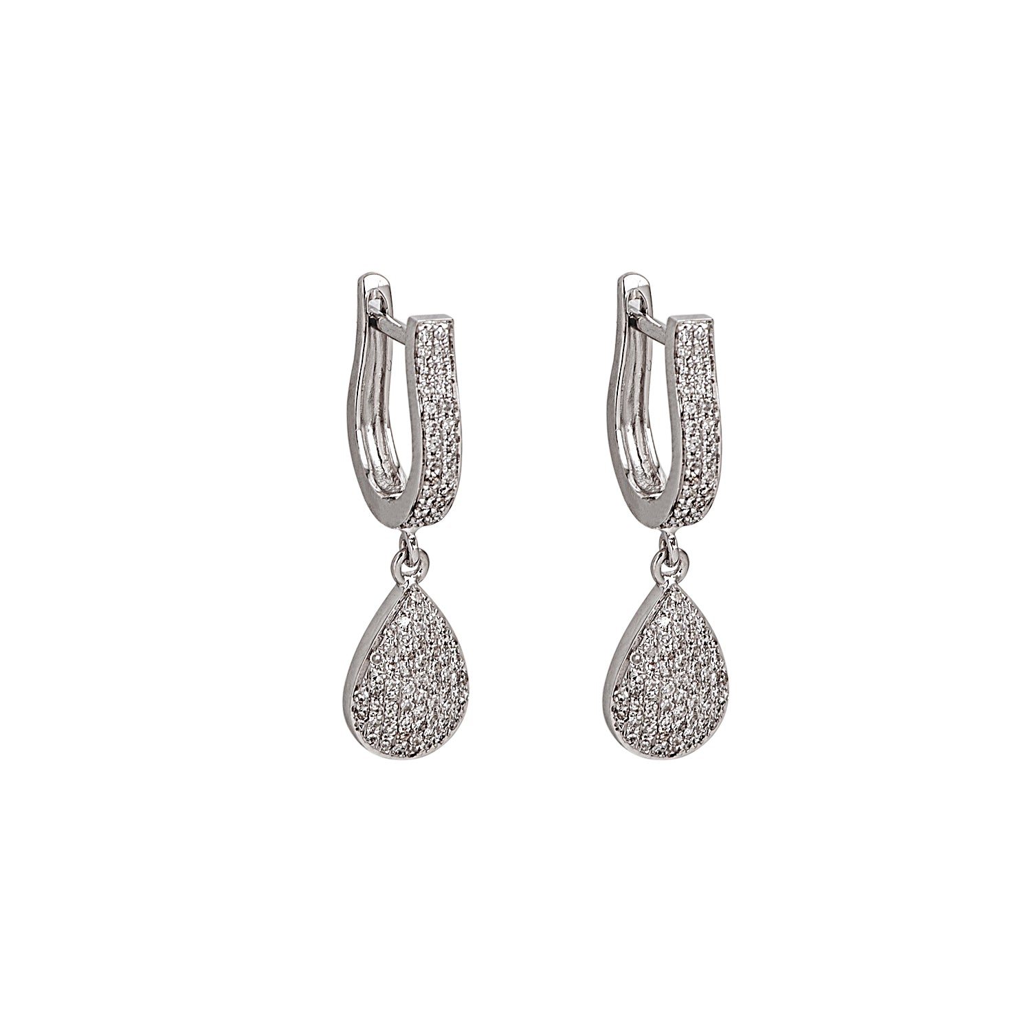 Diamond Drop Earrings