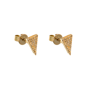 Diamond Earrings. Earring for Gift. Stud Earring. Diamonds. Anatol. Gift. Everyday earring. Easy to wear earring. Sparkly earring. Anatol Jewelry. Fine Jewelry. Golden Hall. Kifissia. Χρυσό σκουλαρίκι. Σκουλαρίκι καρφωτό. Σκουλαρίκι με διαμάντια.  Athens. Χρυσά κοσμήματα. Κοσμήματα Κηφισιά. Σκουλαρίκι με μπριγιάν.