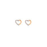 Heart Diamond Earring