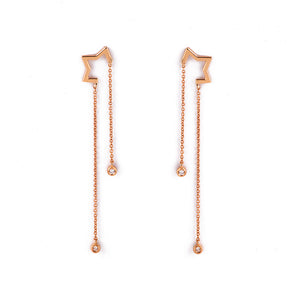 Diamond Star Earrings