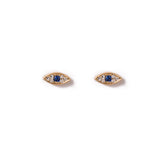 Evil Eye Diamond Earring